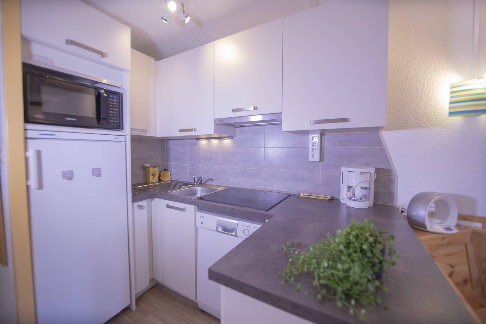 1 room 4 people - Appartment Le Belvédère B408 - Les Orres