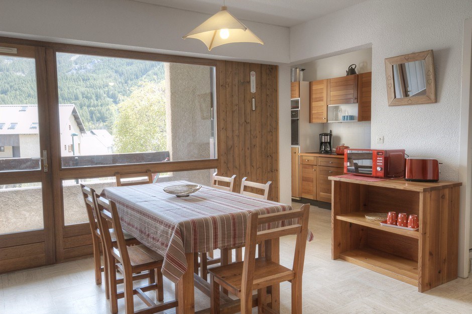 Appartement 2 pièces cabine 6 personnes - Appartement Rochebrune LMO260-1002 - Serre Chevalier 1500 - Monêtier Les Bains