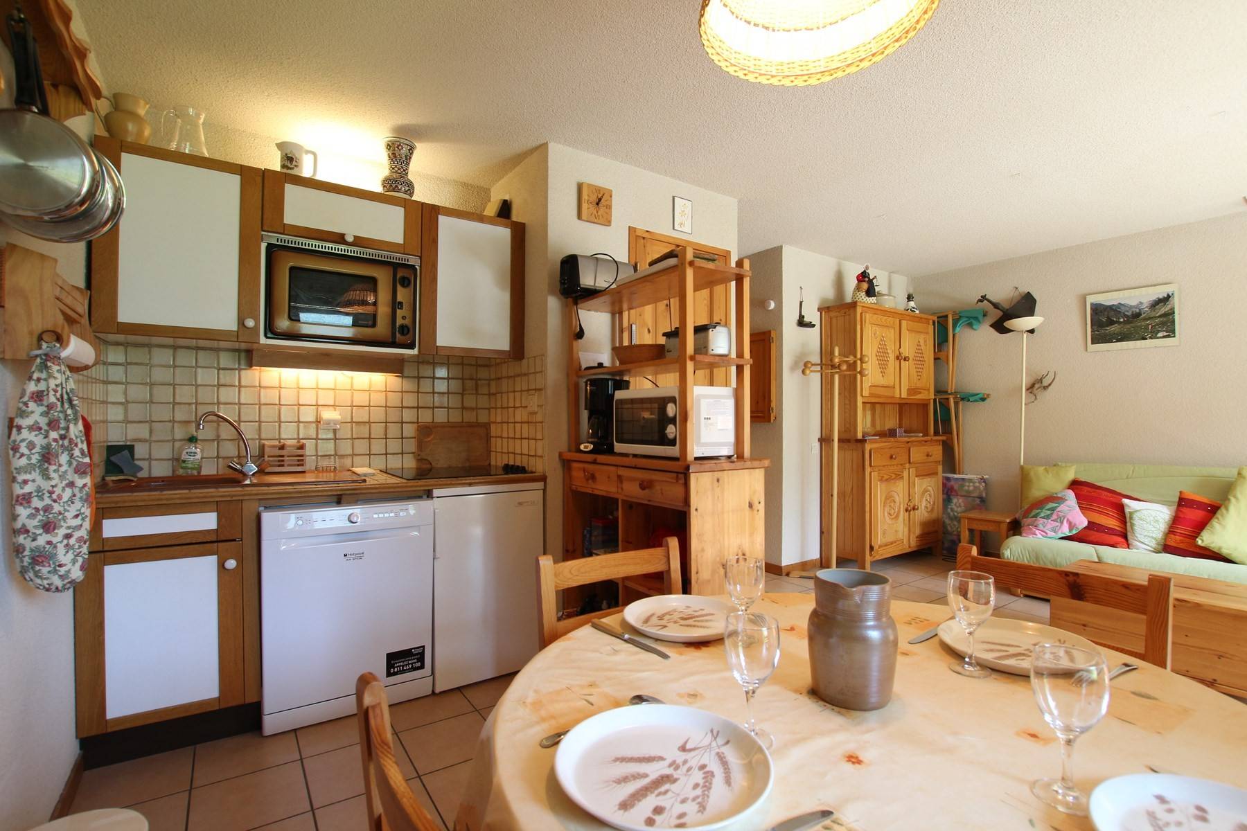 Appartement 2 pièces cabine 4 personnes - Appartement Pres Des Jonquilles CHA720-1004 - Serre Chevalier 1350 - Chantemerle