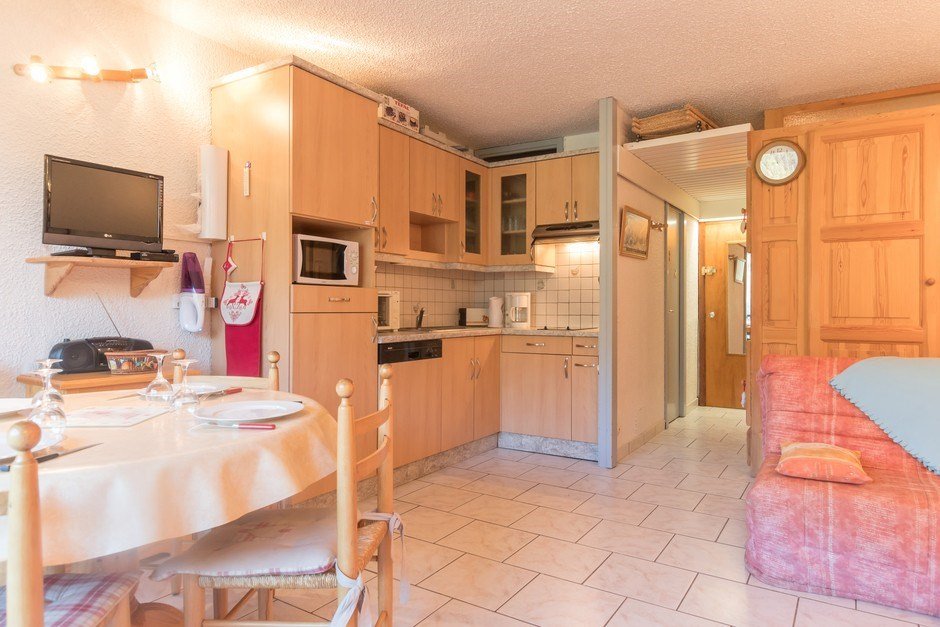 Studio 1 pièces cabine 4 personnes - Appartement Alpage CHA600-C405 - Serre Chevalier 1350 - Chantemerle