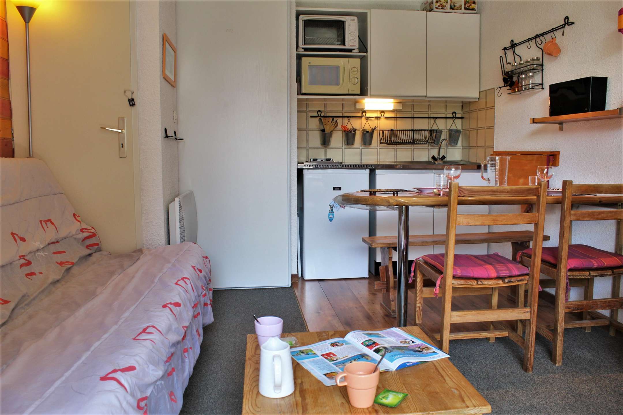 Studio 4 personnes - Appartement Clarines B1 RSL310-207B1 - Risoul