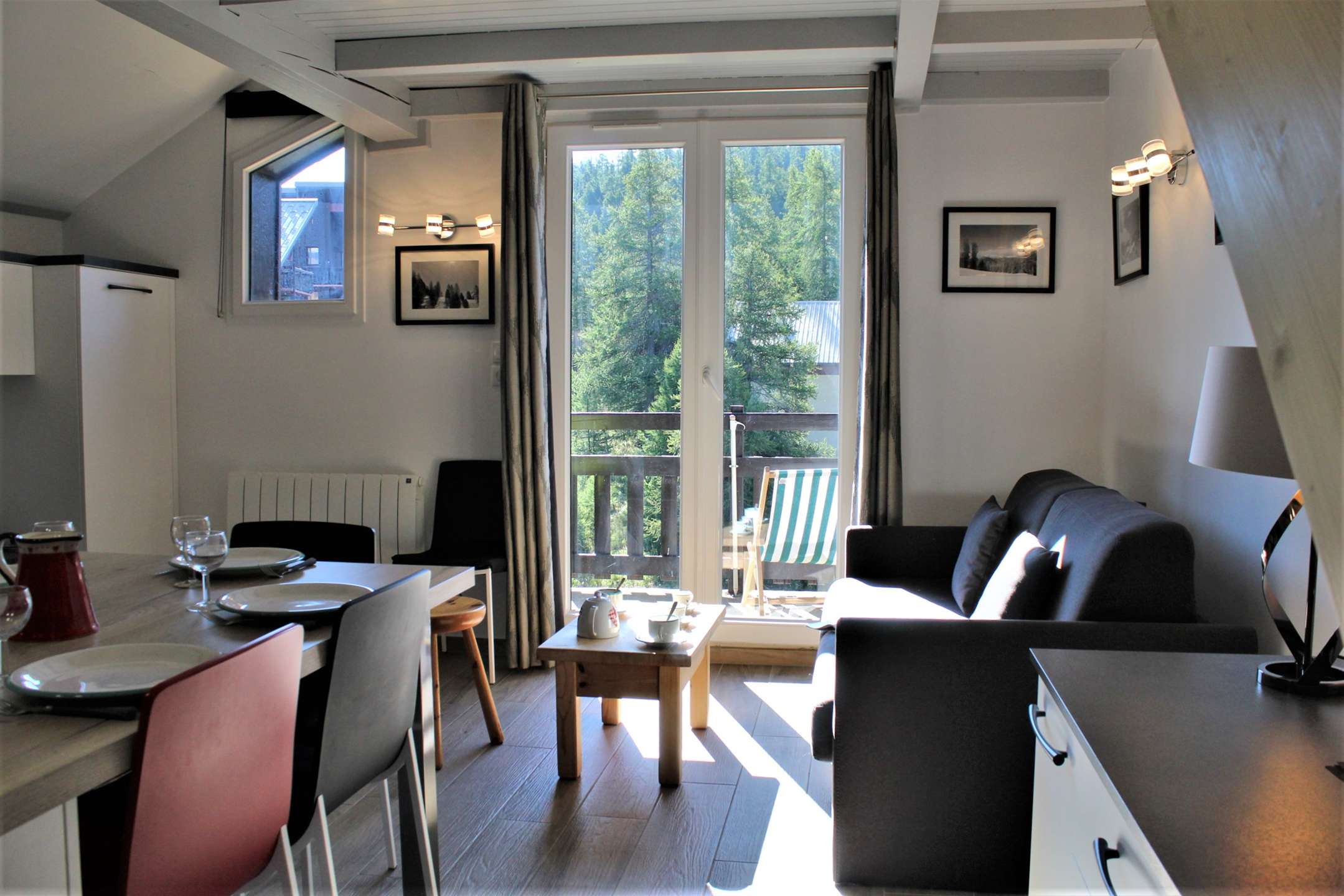 Studio 6 personnes - Appartement Clarines A2 RSL310-125A2 - Risoul