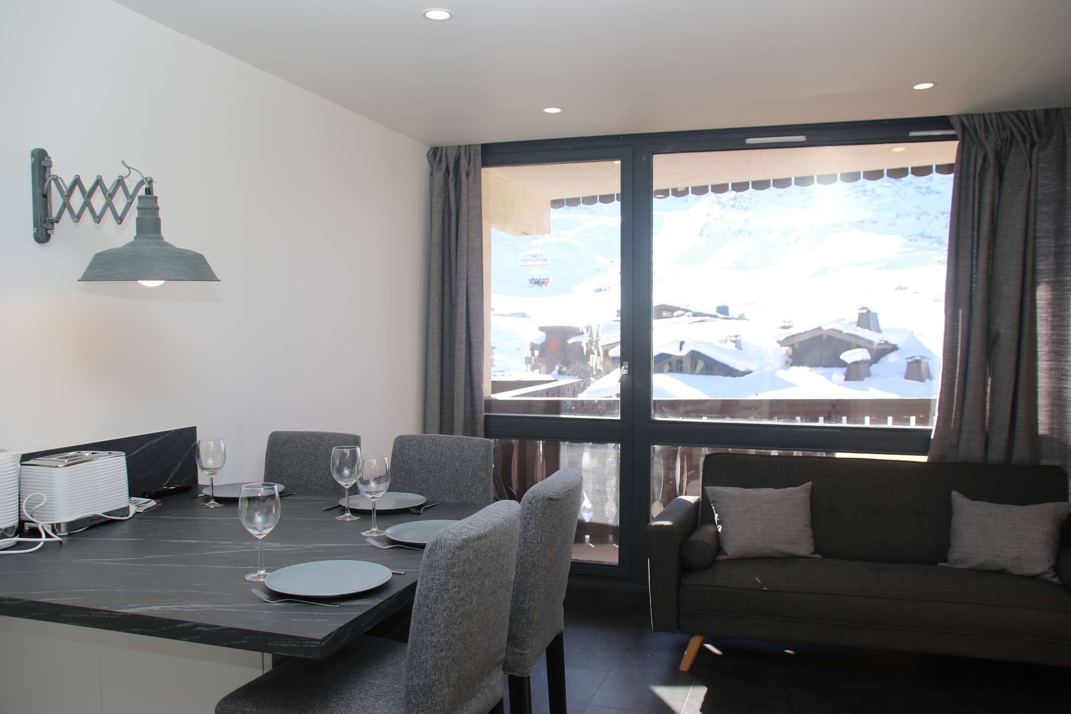 2 rooms 4 persons - Apartment Lac Du Lou LL 306 - Val Thorens