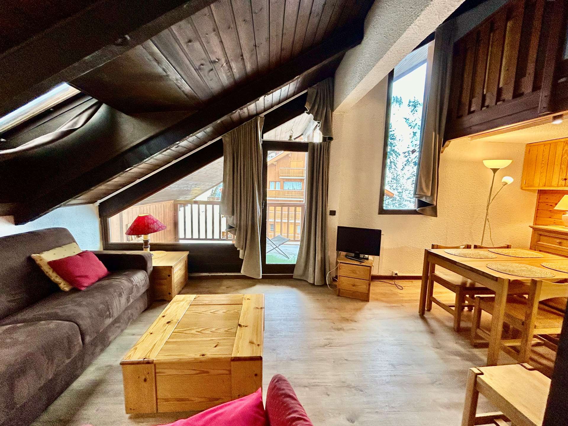 Studio 4 personnes - Appartement Petaru MRB540-A21 - Méribel Centre 1600
