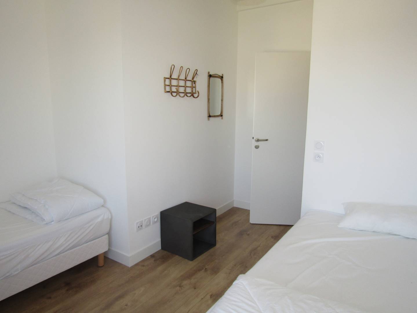 Chambre lits simples