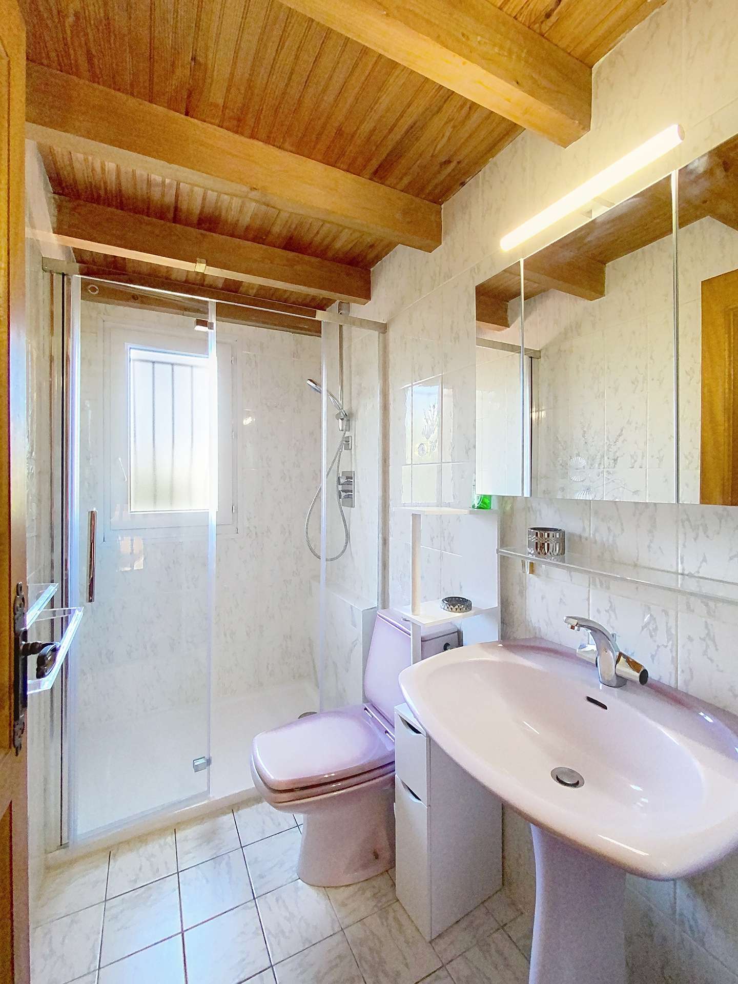 Salle de douche à l'