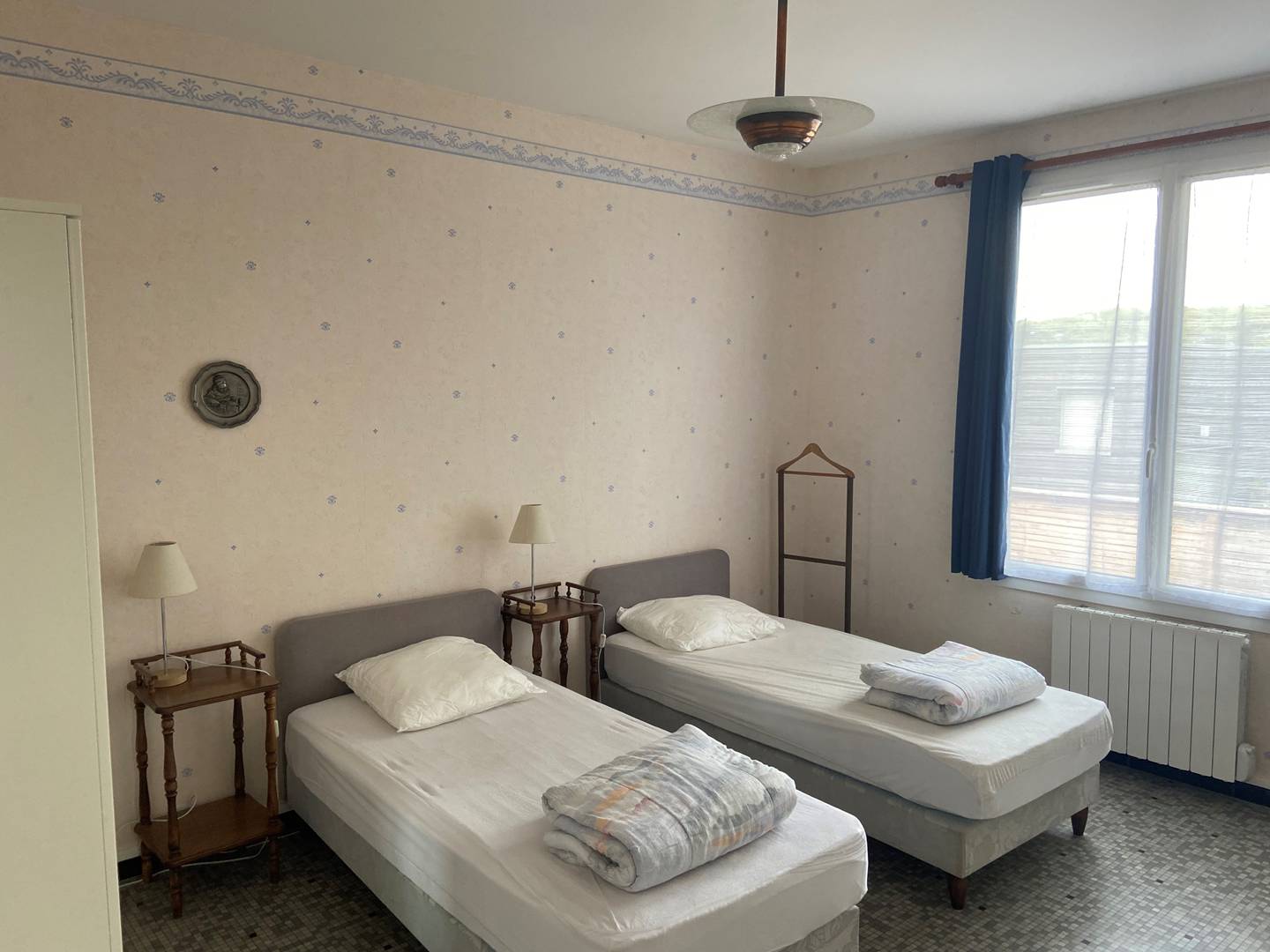 Chambre lits simples