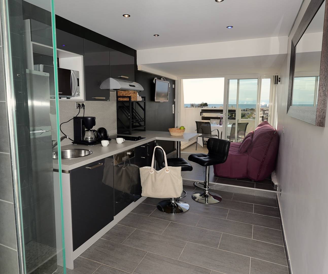 DIAMANT NOIR - Port Nature Appartement PN81 - Luxe - 2 personen