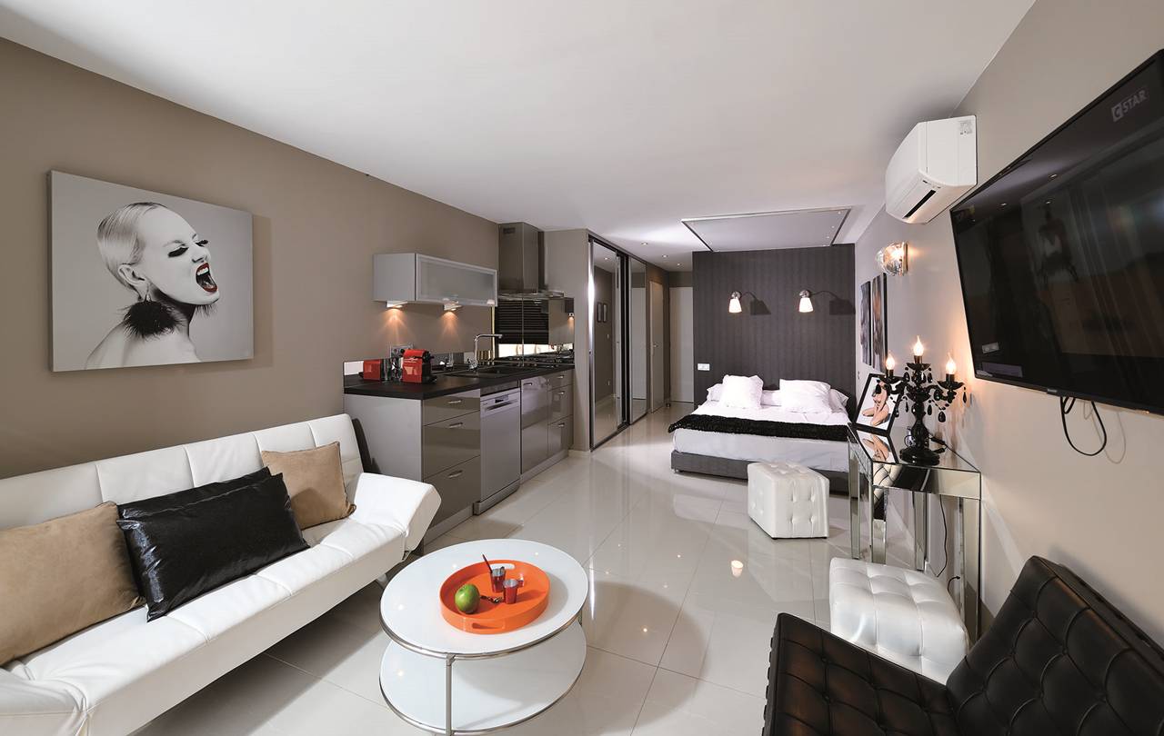 KERYLOS - Studio Héliopolis K3 avec garage - Luxe - 2 personnes