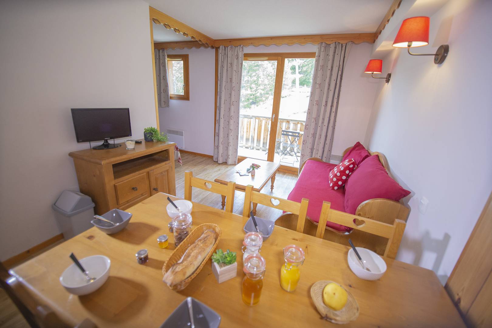 2 rooms 6 persons - Appartment Les Monts Du Bois D'or MBB203 - Les Orres