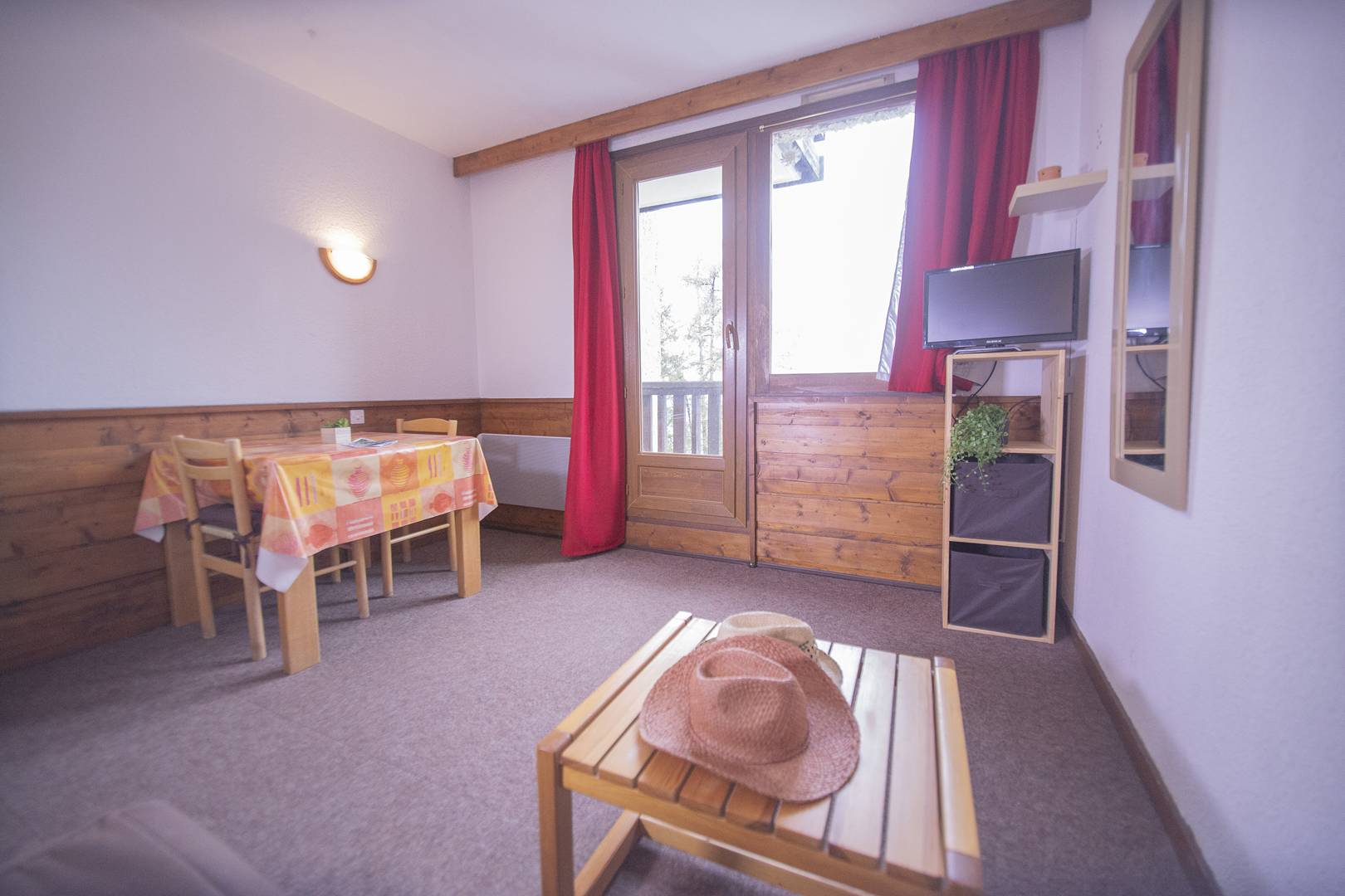 Studio 2 personnes - Appartement Le Belvédère B714 - Les Orres