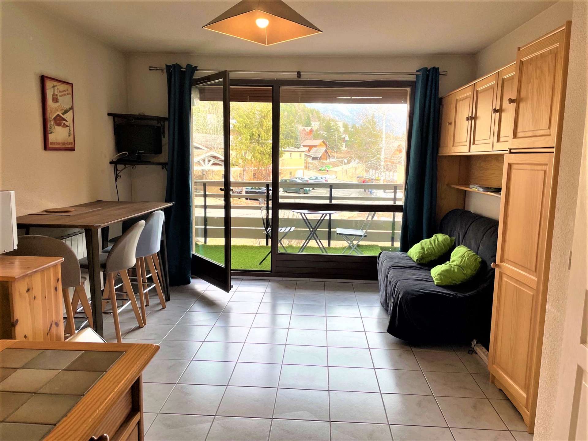 Studio cabin for 4 people - Appartment Jardins Alpins E LSA310-103E - Serre Chevalier 1400 - Villeneuve