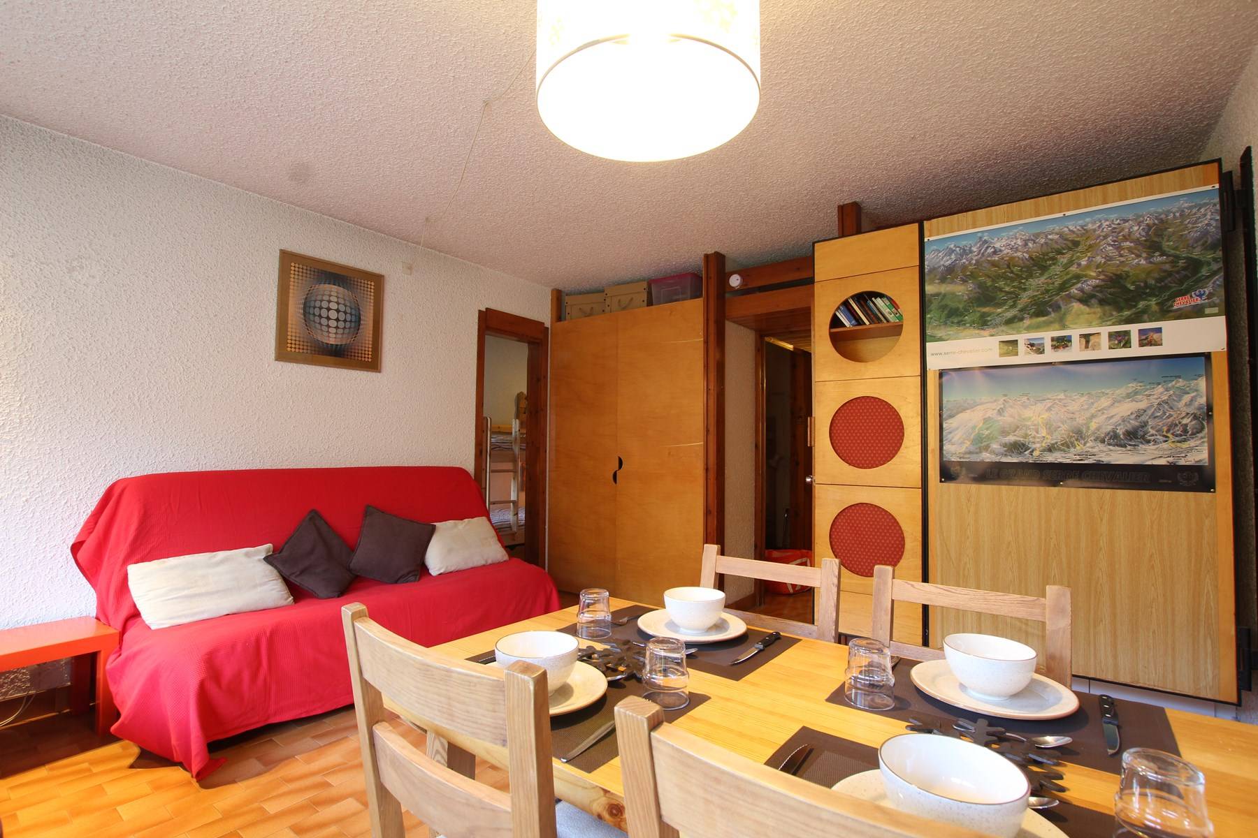 Apartment 2 rooms cabin 6 persons - Apartment Coolidge CHA120-L221 - Serre Chevalier 1350 - Chantemerle