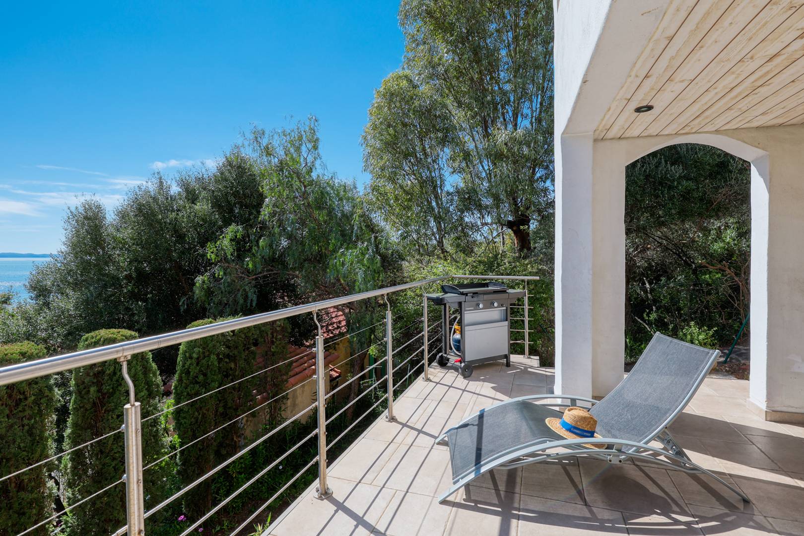 VILLA Le Lavandou - Pleine vue mer, port et îles - Tout à pieds - Clim