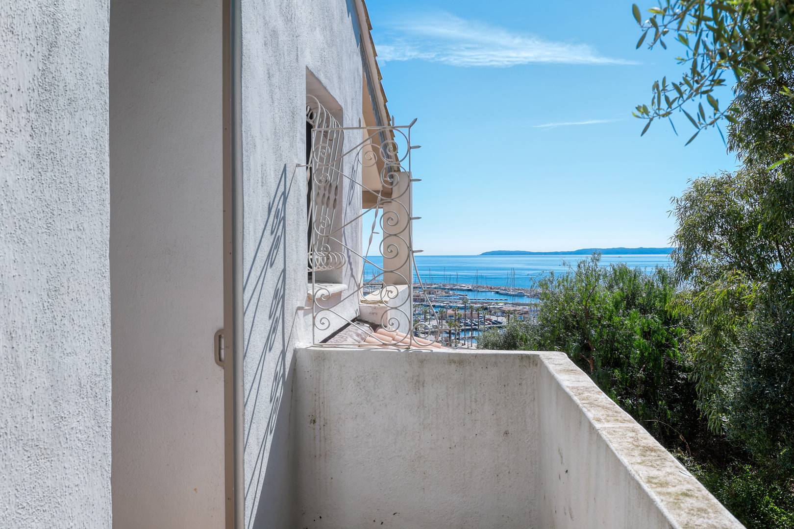 VILLA Le Lavandou - Pleine vue mer, port et îles - Tout à pieds - Clim