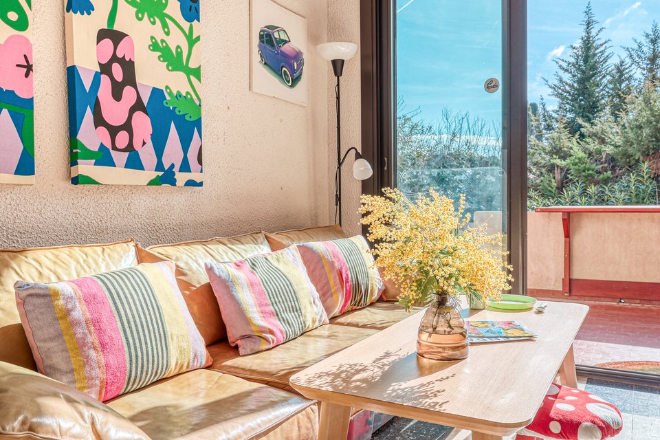 'Le Rosier" - T3 Climatisé - Parking - Plage à pieds