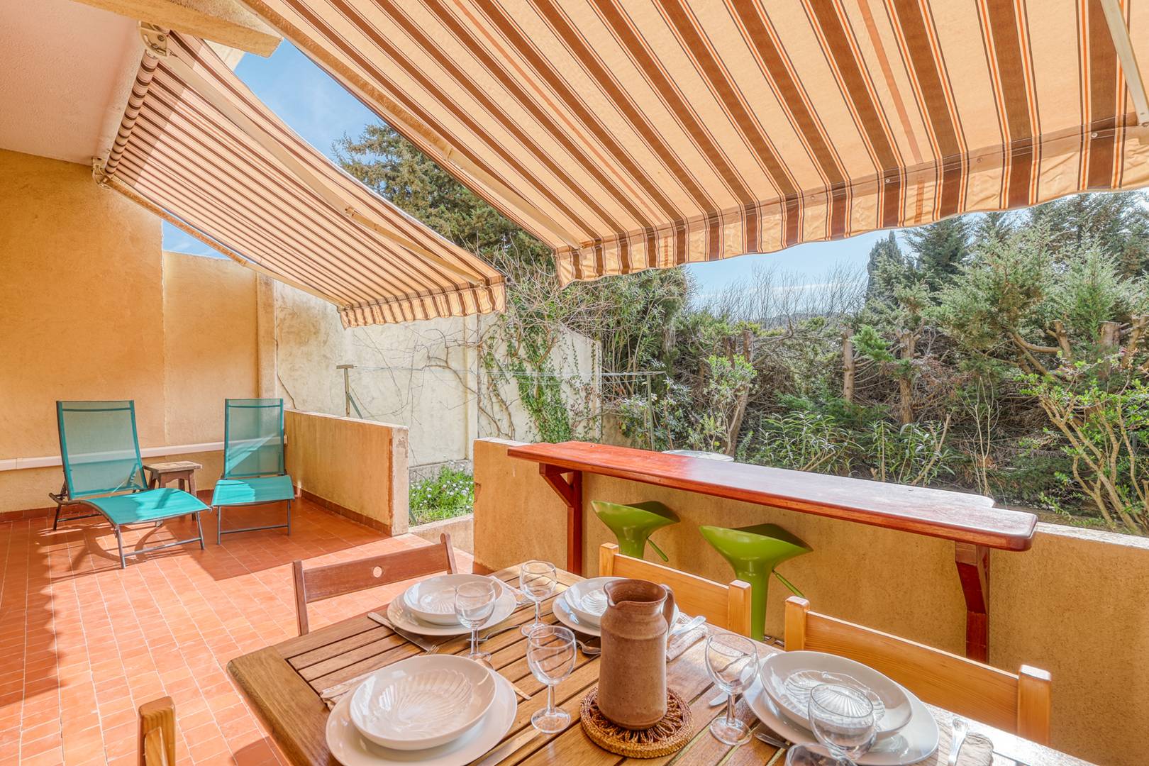 'Le Rosier" - T3 Climatisé - Parking - Plage à pieds