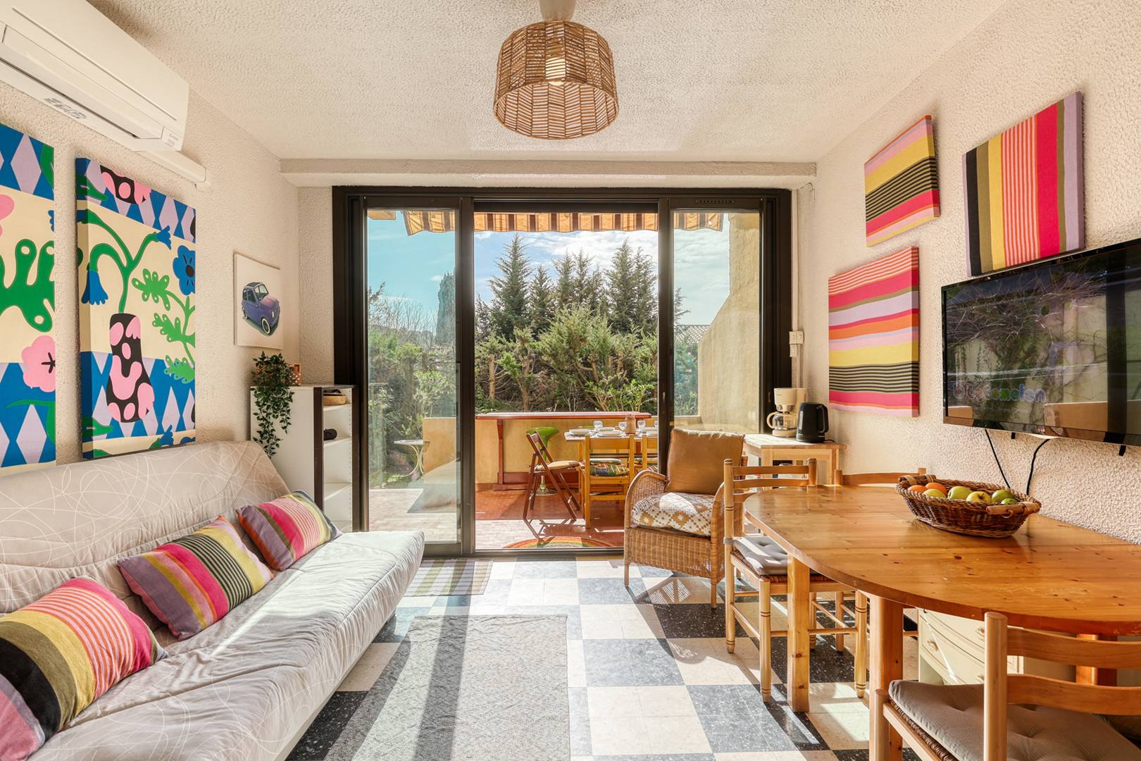 'Le Rosier" - T3 Climatisé - Parking - Plage à pieds