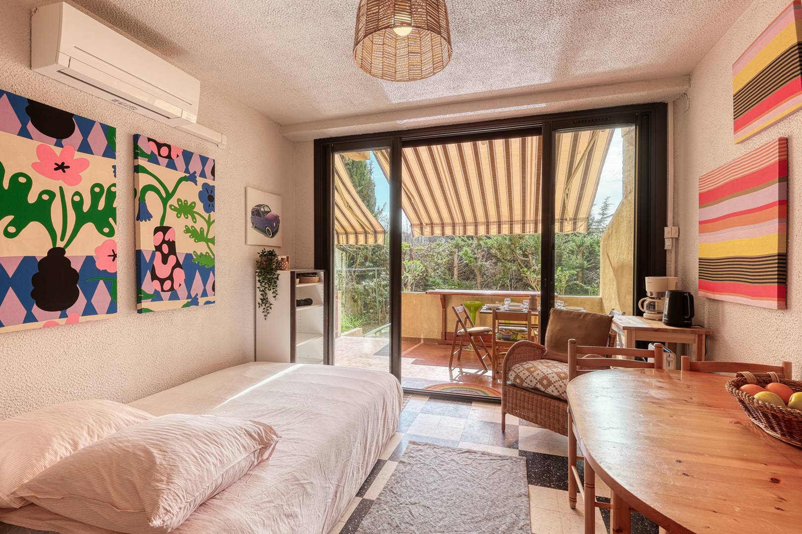 'Le Rosier" - T3 Climatisé - Parking - Plage à pieds