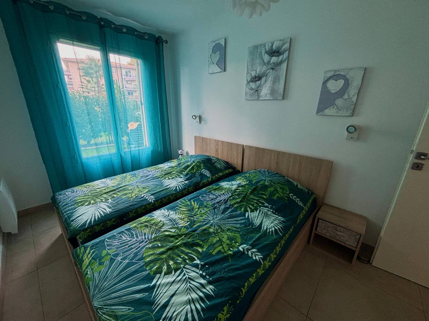 T3 climatisé en rez-de-jardin -  résidence sécurisée -  piscine