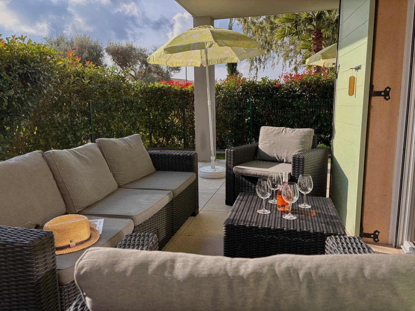 T3 climatisé en rez-de-jardin -  résidence sécurisée -  piscine