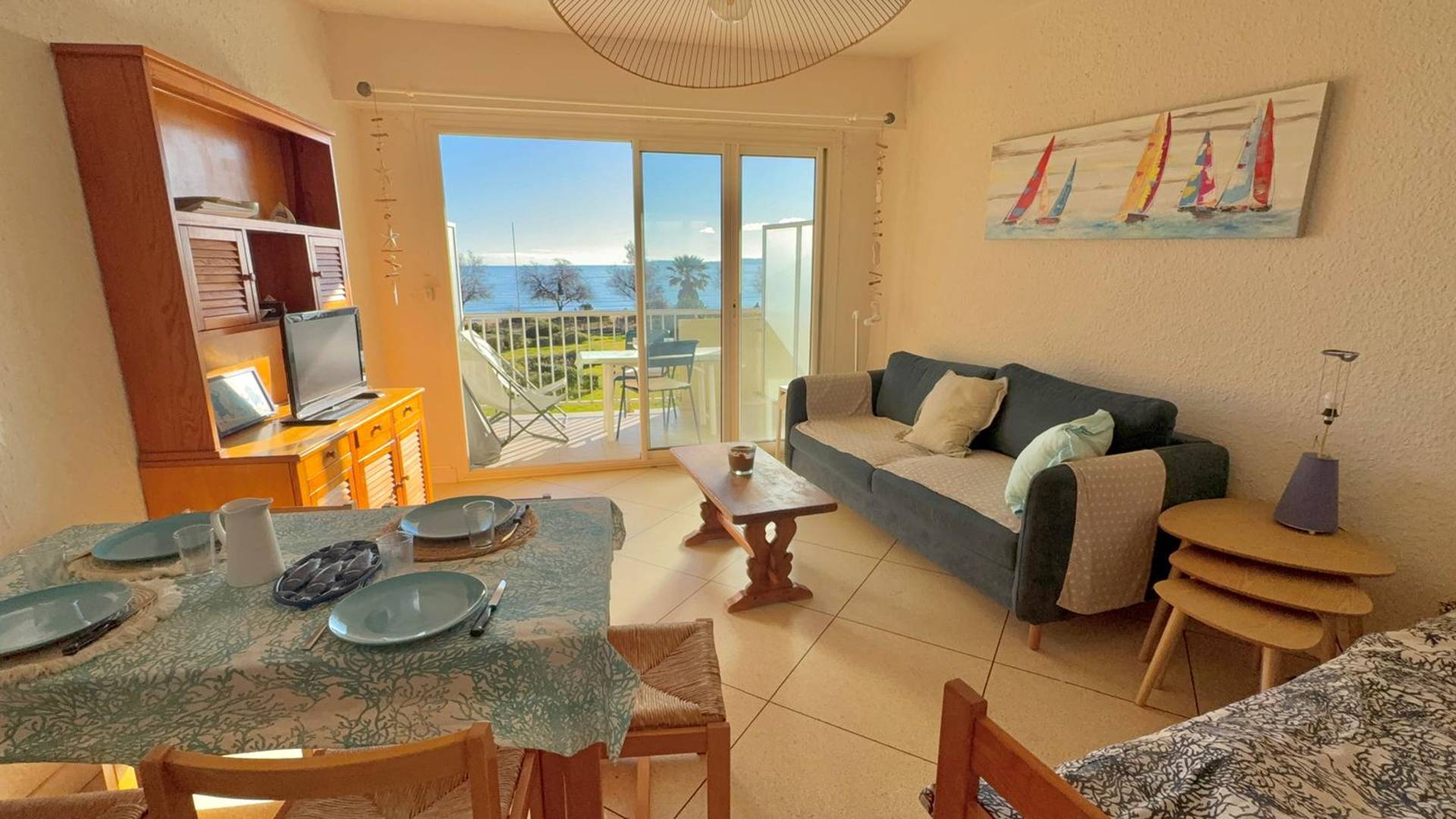 Appartement pieds dans l'eau - Vue mer - Parking