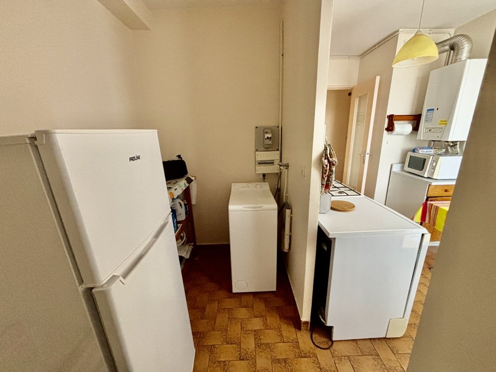 T2 lumineux avec terrasse et parking privé à deux pas de la plage