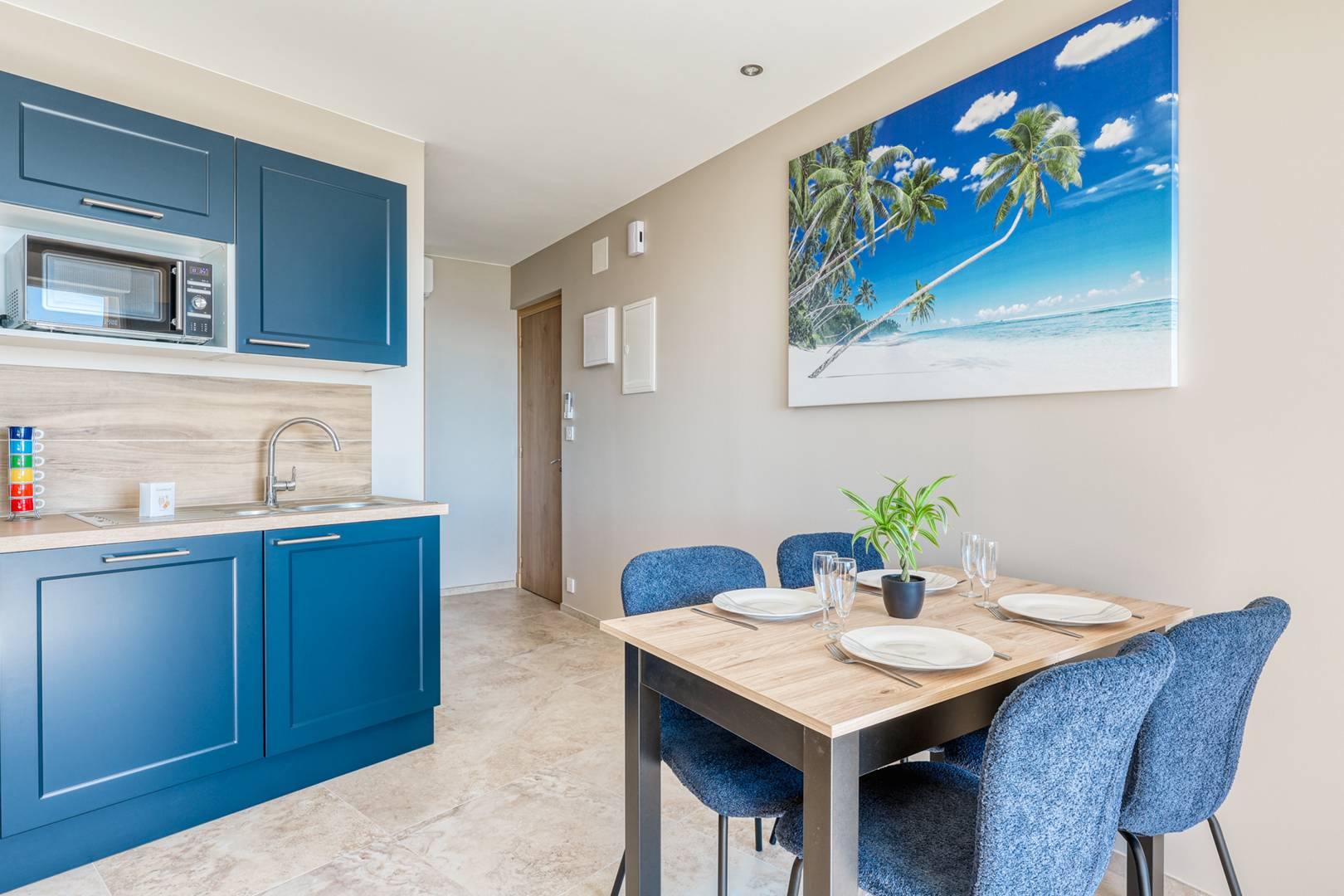 Le Bleu à perte de vue – T3 avec Terrasse & Plage directe
