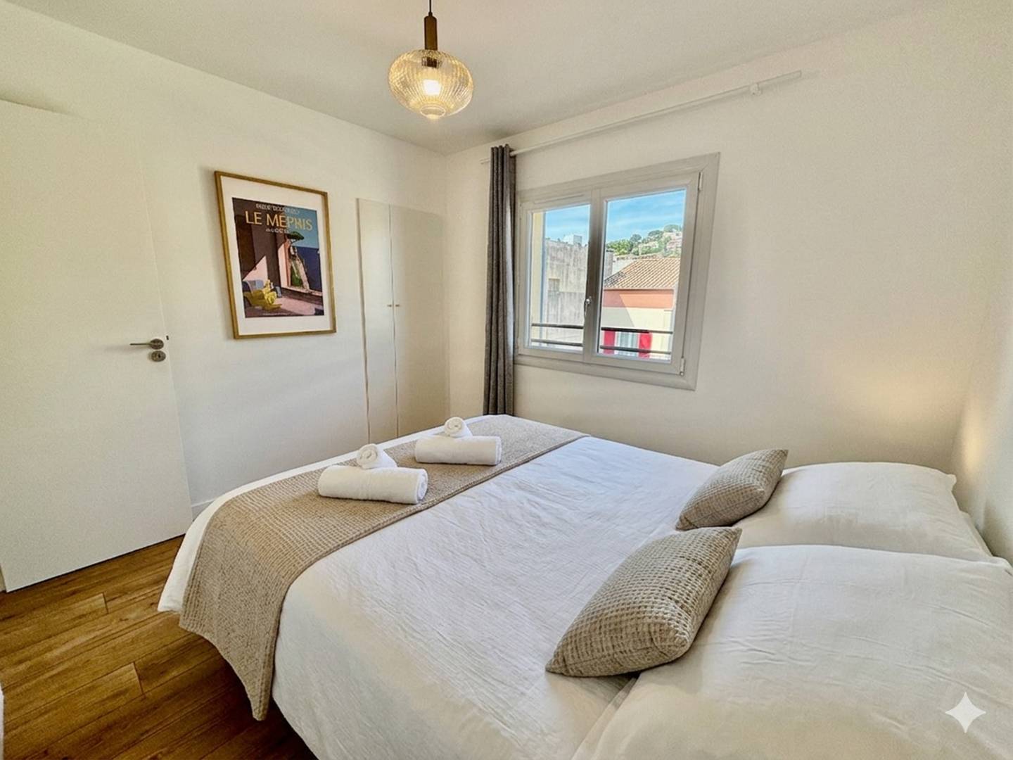 T3 refait à neuf - Clim – plage à 300m, centre à pied, balcon & wifi