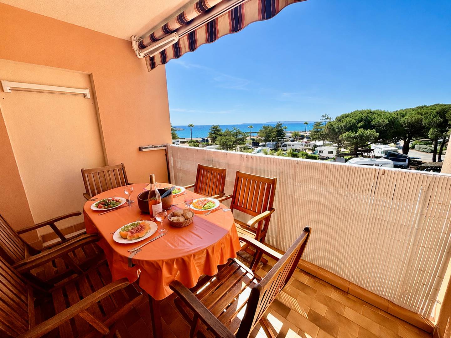 Appartement vue mer - Piscine - Tout à pieds