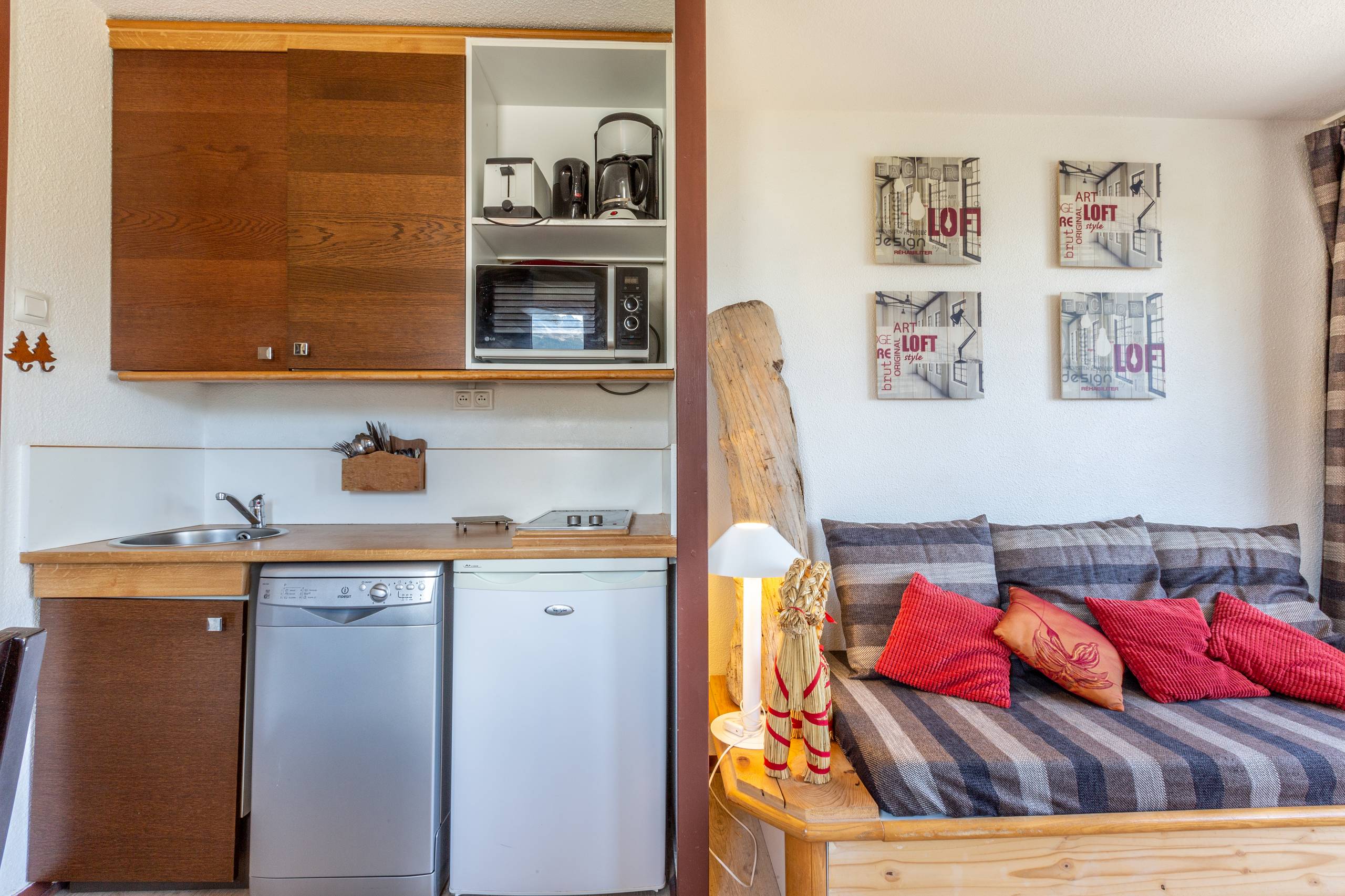 Studio pour 4 personnes de 24m² - ref LC-BIL201 - 4