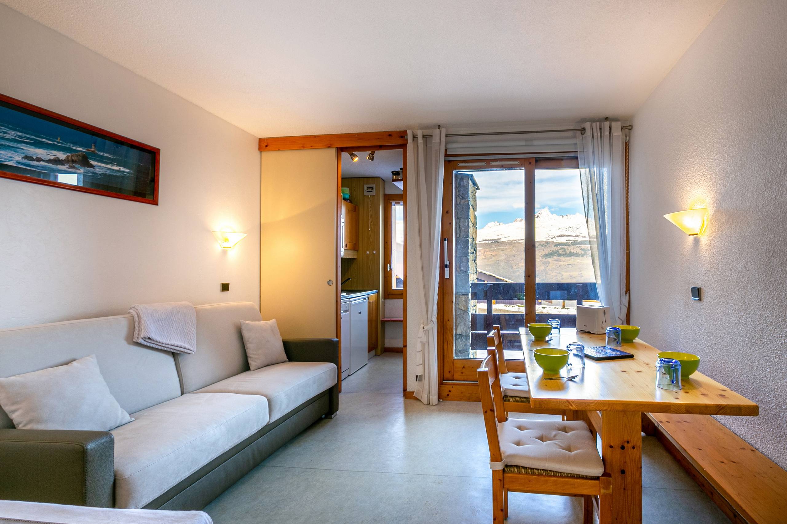 Appartement 2 pièces pour 4 personnes de 26m² - ref LC-EQR007 - 1