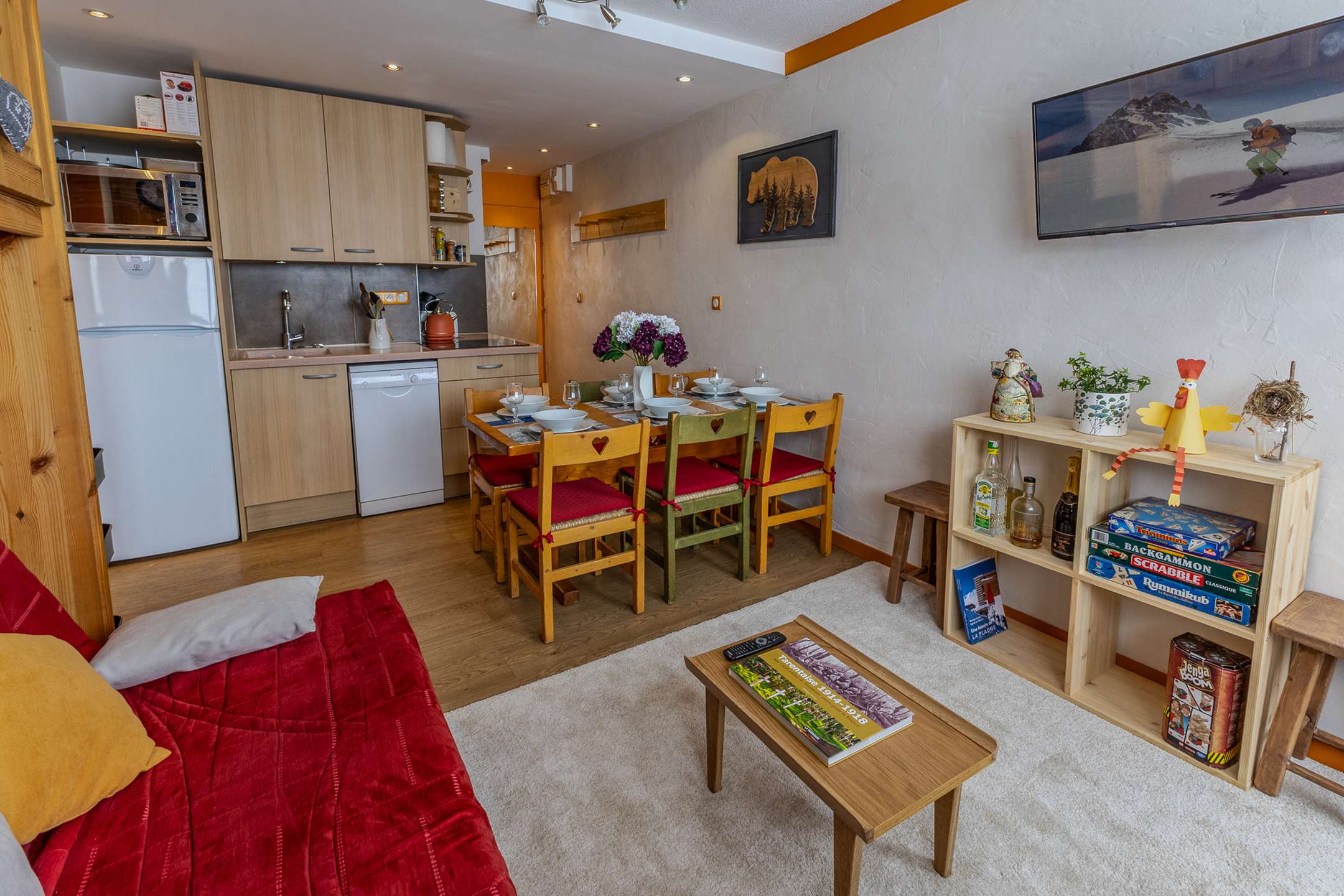 Le France - Plagne Centre - 4 à 6 personnes - ref SPC-FRA-407 - 2