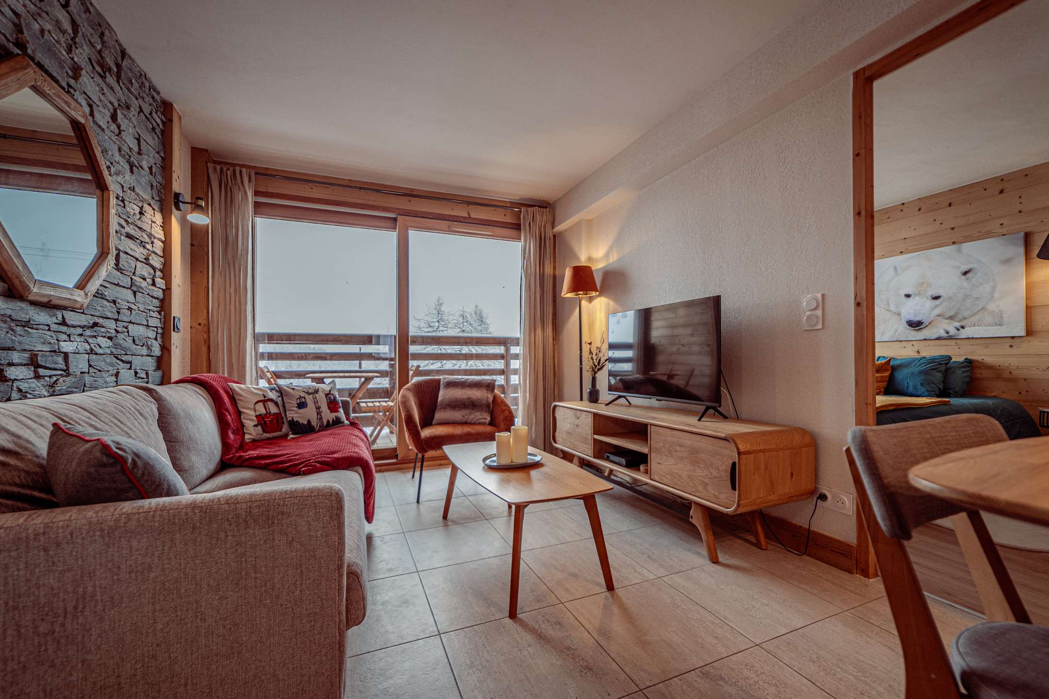 Alpine Loft - Plagne Centre - 6 personnes - ref SPC-ALP-07 - 7