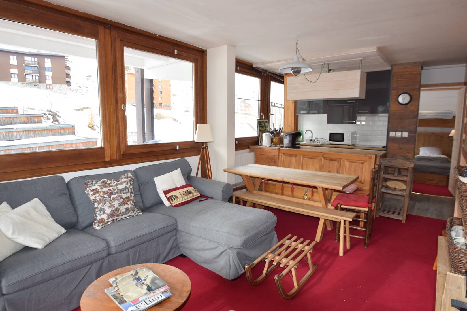 3 Rooms Apt 6 people - ACONCAGUA - PLAGNE CENTRE -WIFI - ref 504AC - 1