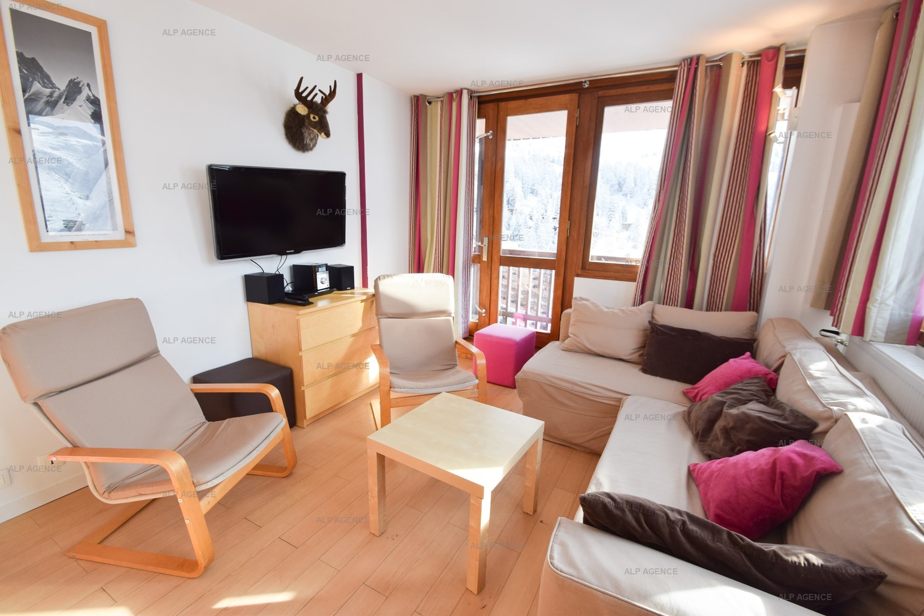 3 Pièces 6/7 pers - WIFI - LE MONT-BLANC 152MB - PLAGNE CENTRE - ref 152MB - 1