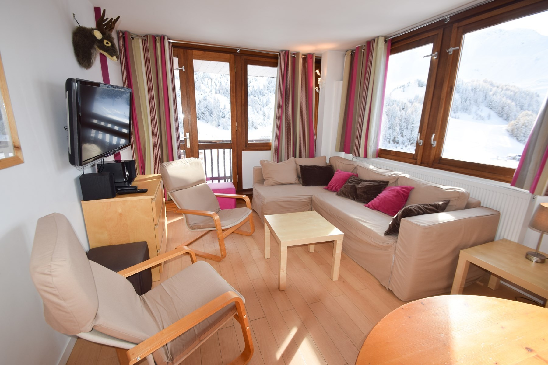 3 Pièces 6/7 pers - WIFI - LE MONT-BLANC 152MB - PLAGNE CENTRE - ref 152MB - 3