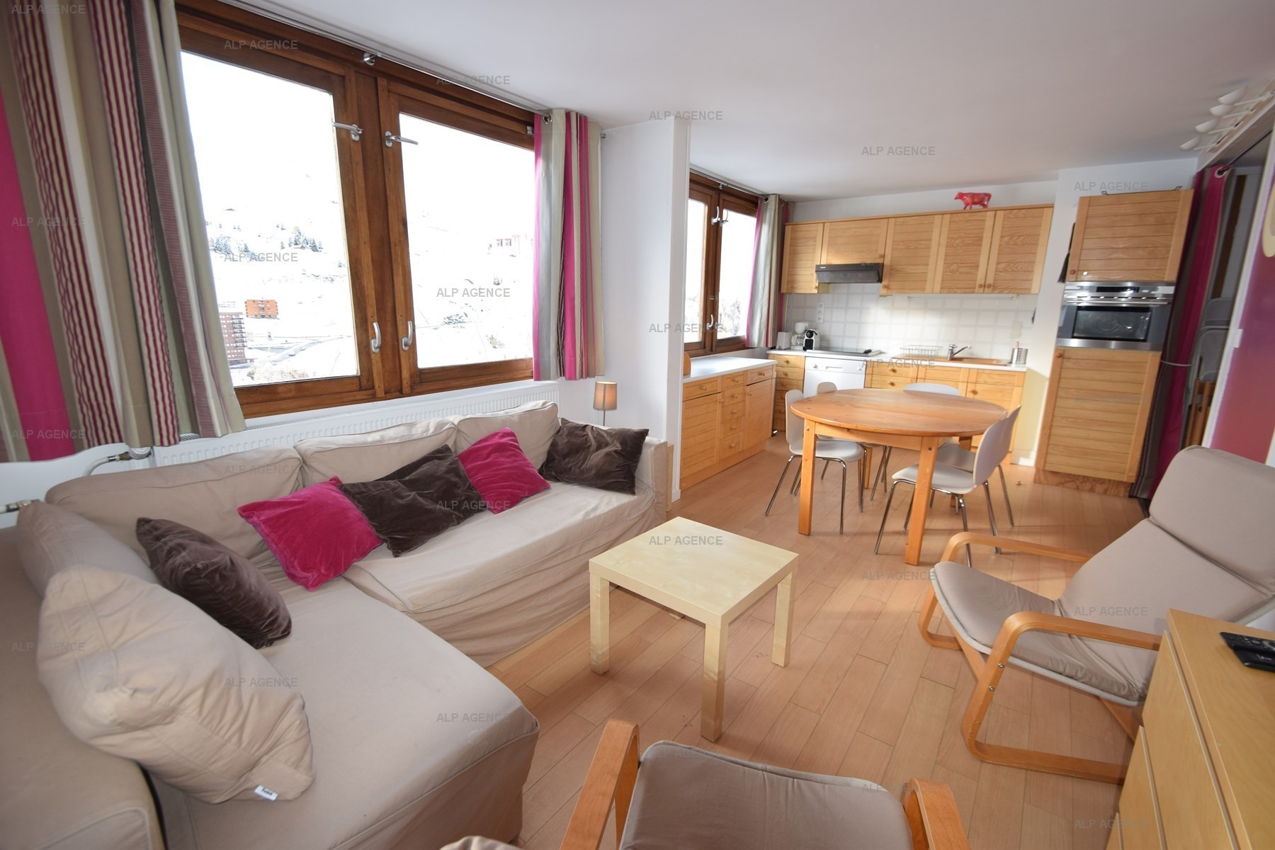 3 Pièces 6/7 pers - WIFI - LE MONT-BLANC 152MB - PLAGNE CENTRE - ref 152MB - 4