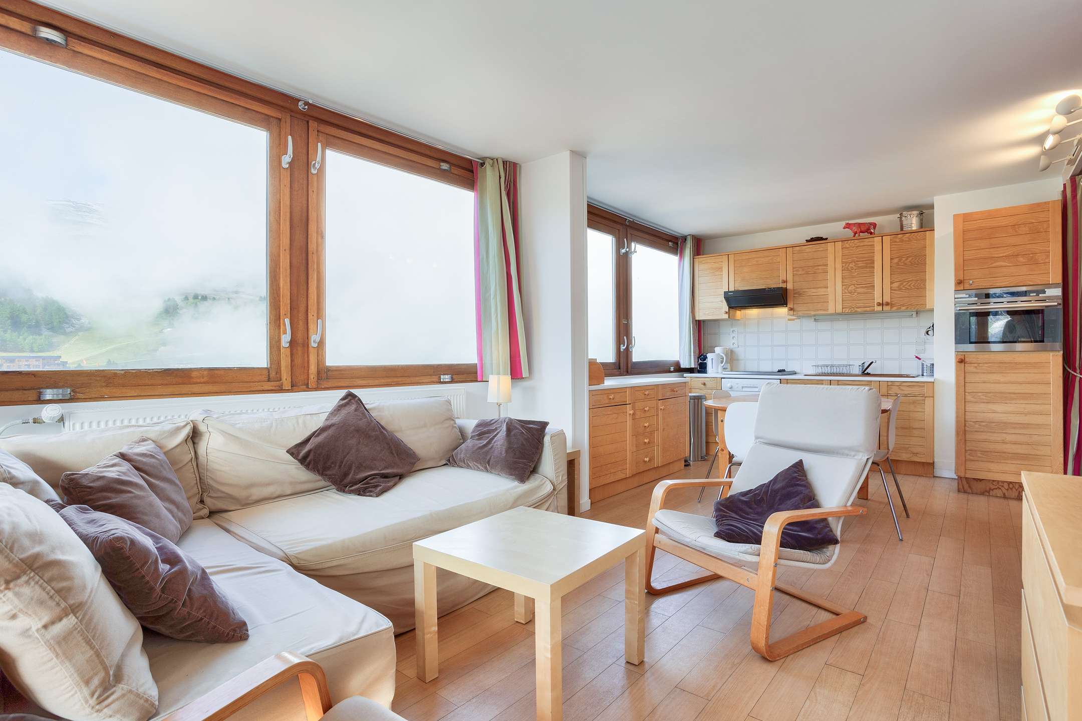 3 Room Apt 6/7 people - WIFI - LE MONT-BLANC 152MB - PLAGNE CENTRE - ref 152MB - 1