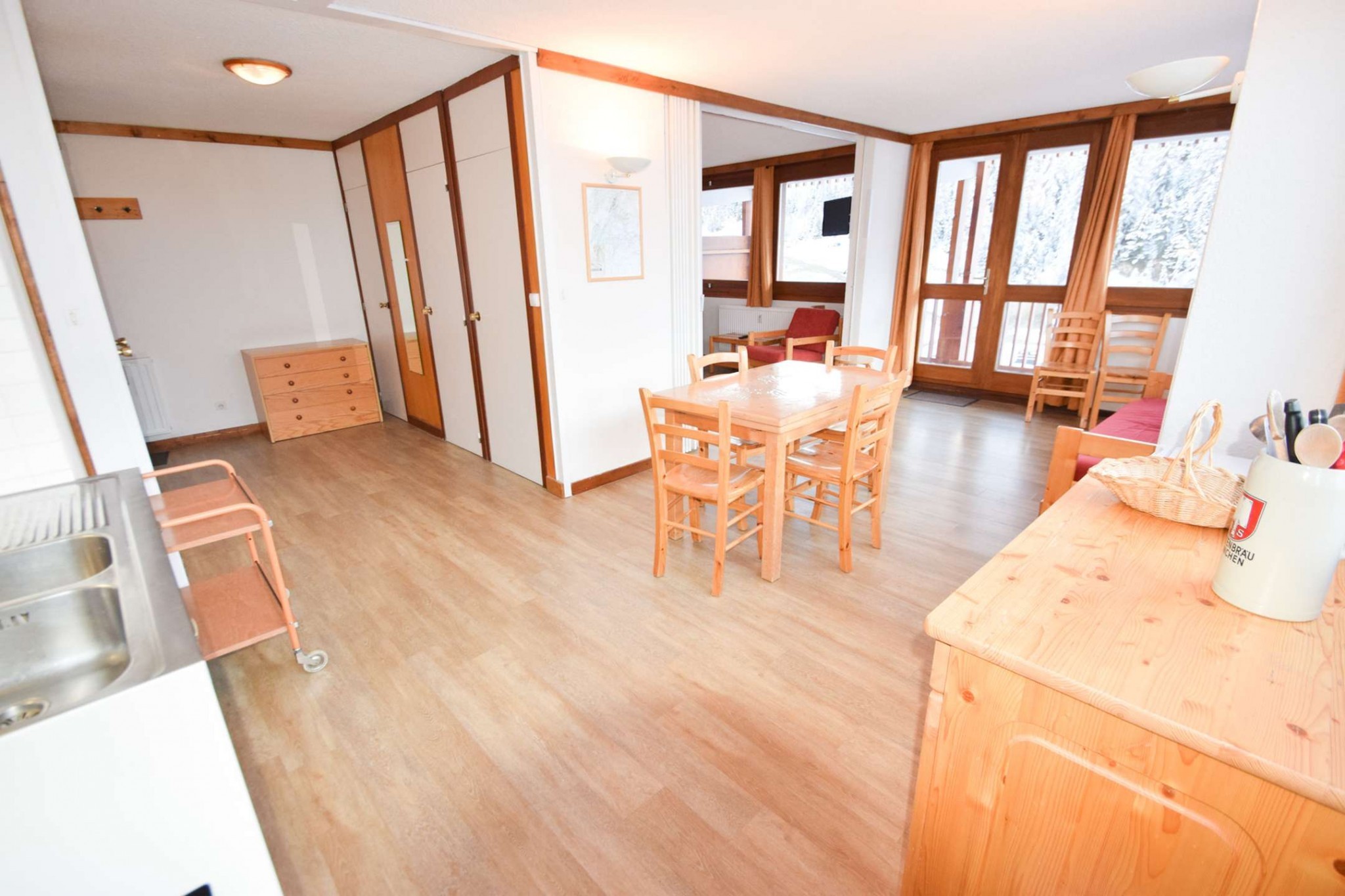 Apt 7/8 people - L'EVEREST - PLAGNE CENTRE - ref 062EV - 6
