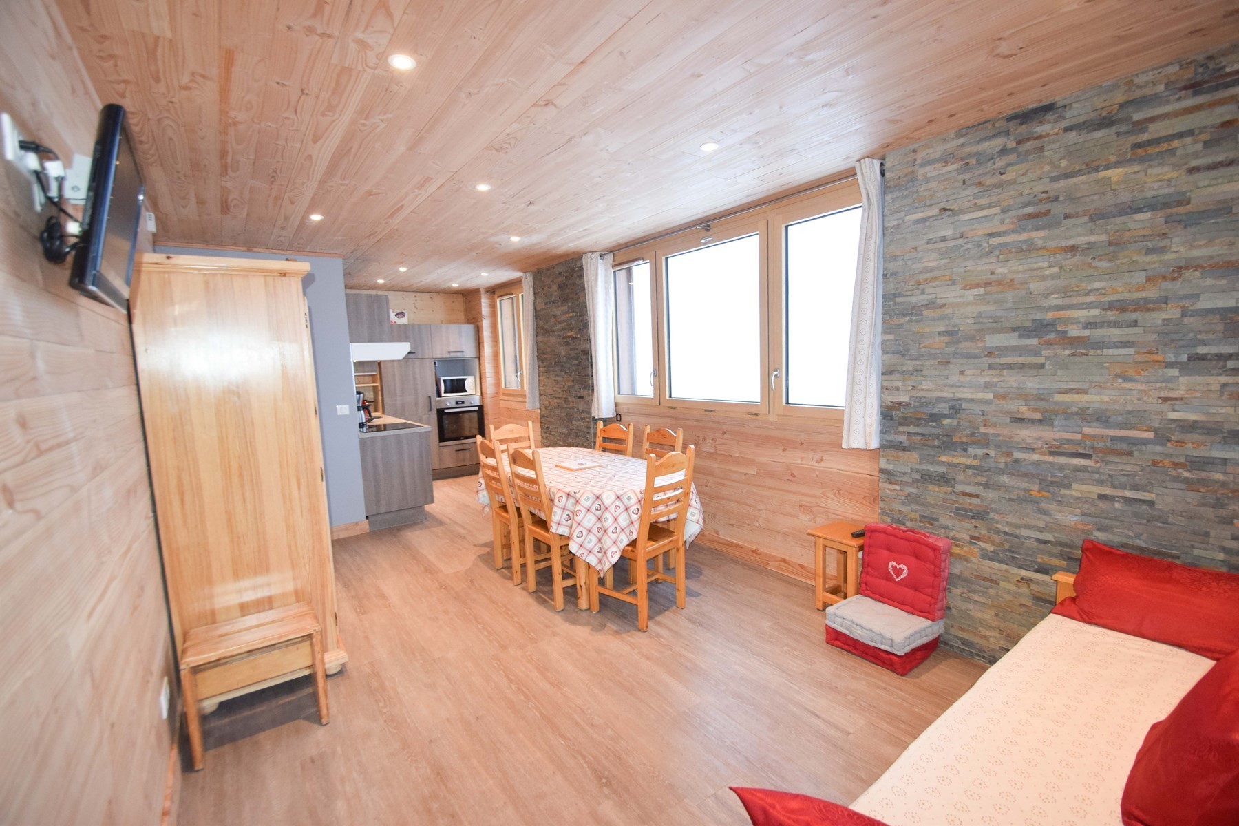 2 Pièces + cabine 6 pers - LE JANNU - 605JA - PLAGNE CENTRE - ref 605JA - 2