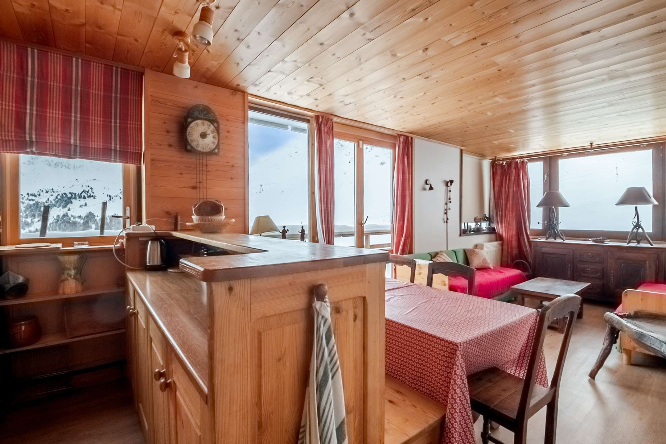 4 Pièces 9 pers - AIME 200 - PLAGNE AIME 2000, skis aux pieds - ref F02A2 - 4