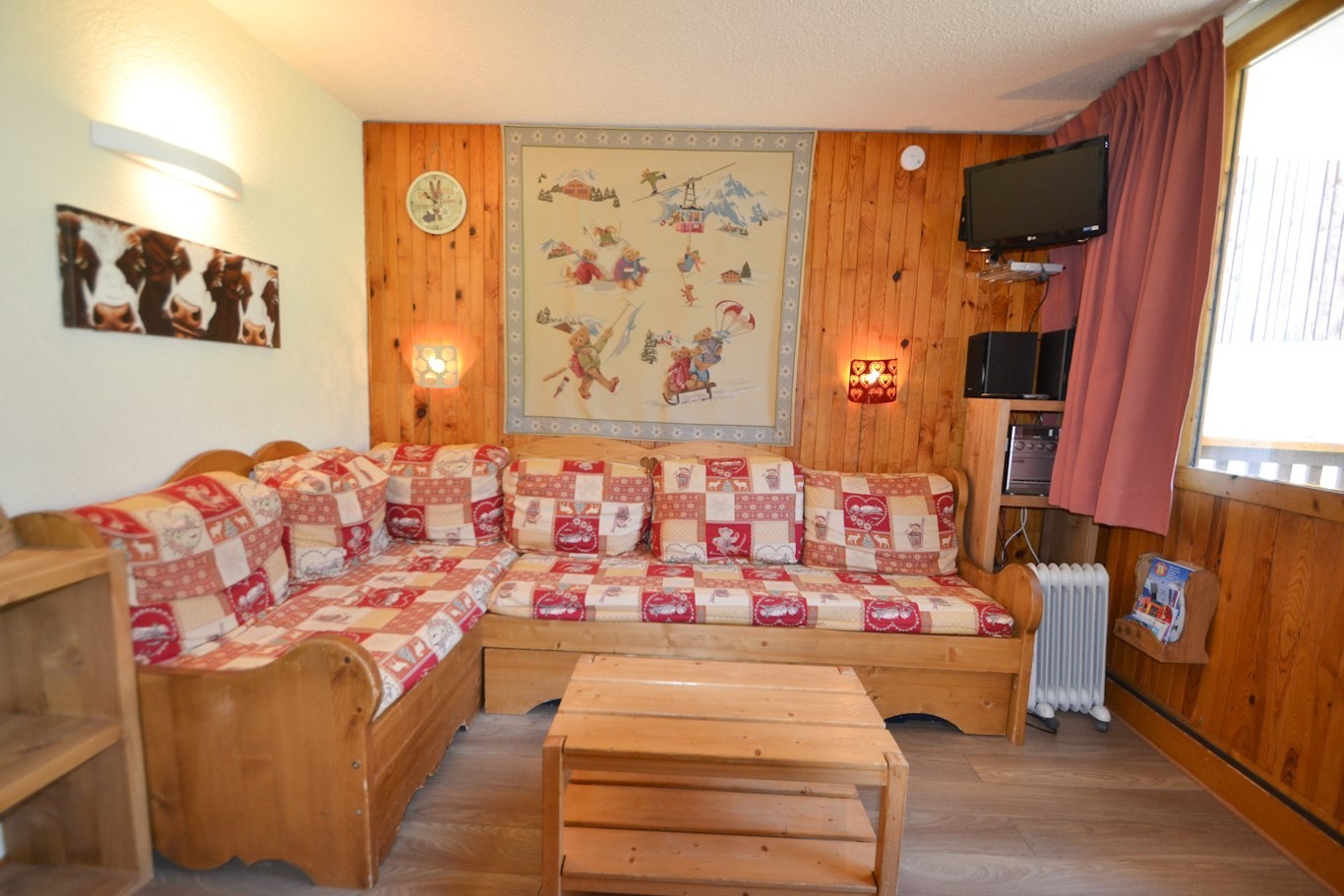 2 Pièces 4/5 pers - LES SOLDANELLES - PLAGNE VILLAGES - ref 38SOL - 1