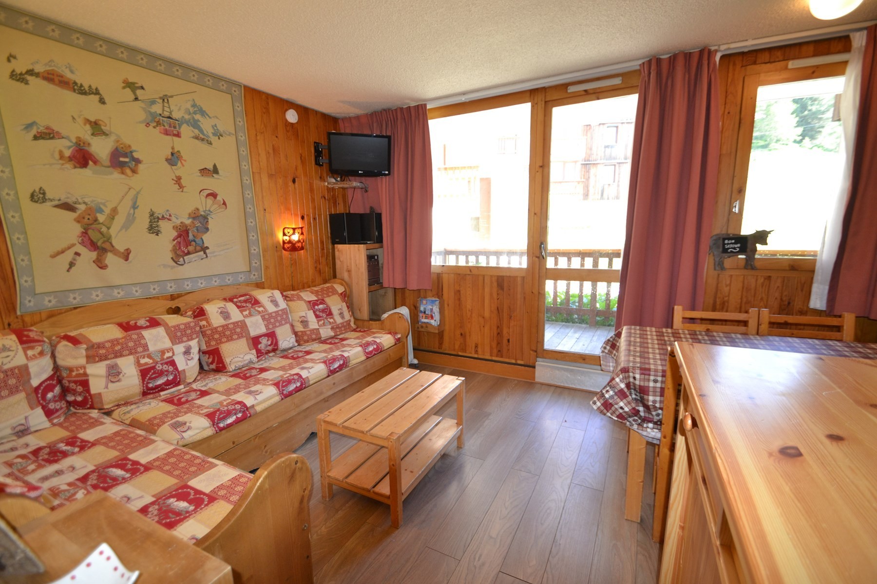 2 Pièces 4/5 pers - LES SOLDANELLES - PLAGNE VILLAGES - ref 38SOL - 8