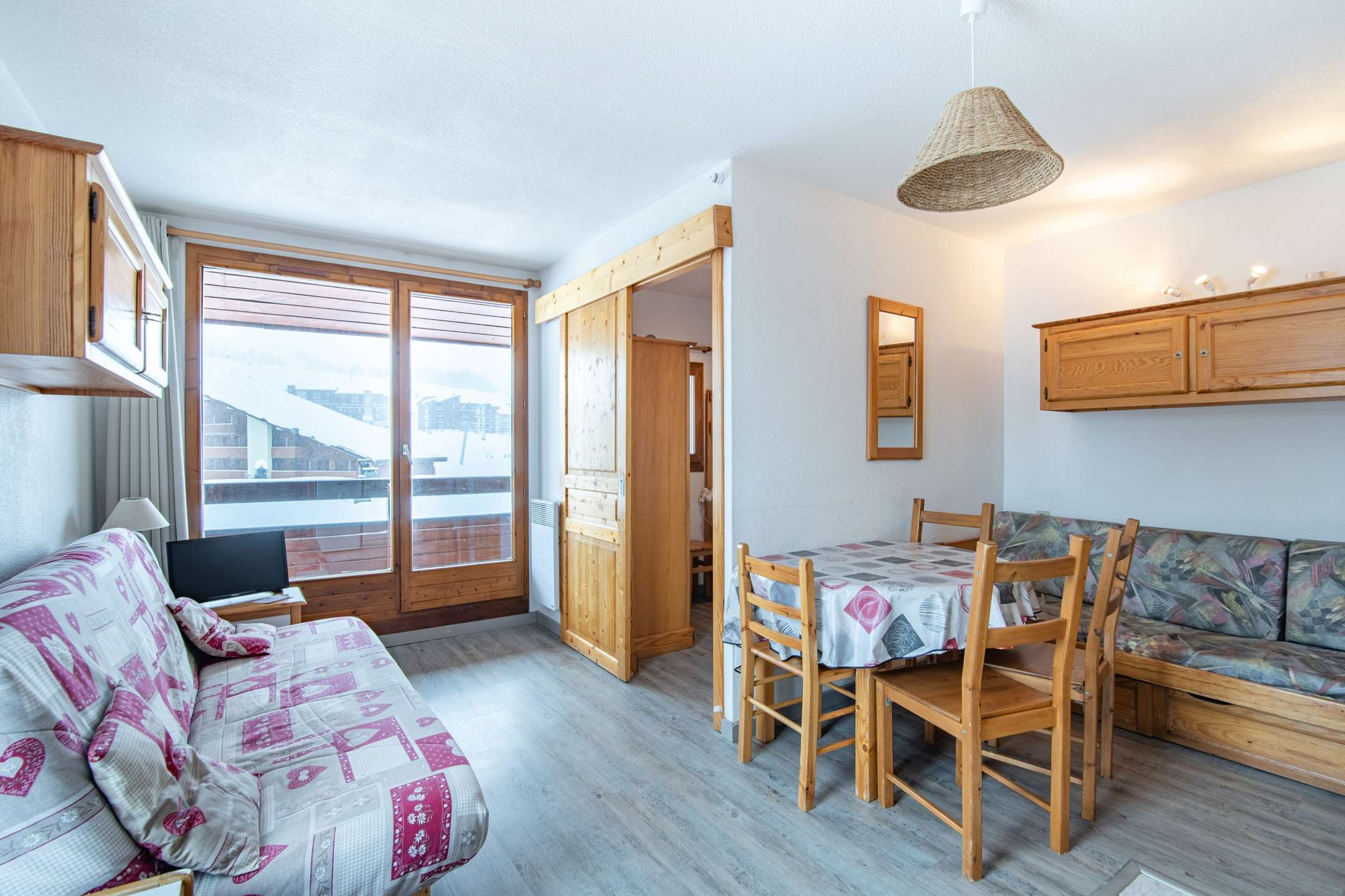 2 Pièces 4/5 pers - LES DRUS - PLAGNE SOLEIL - ref 409DR - 6