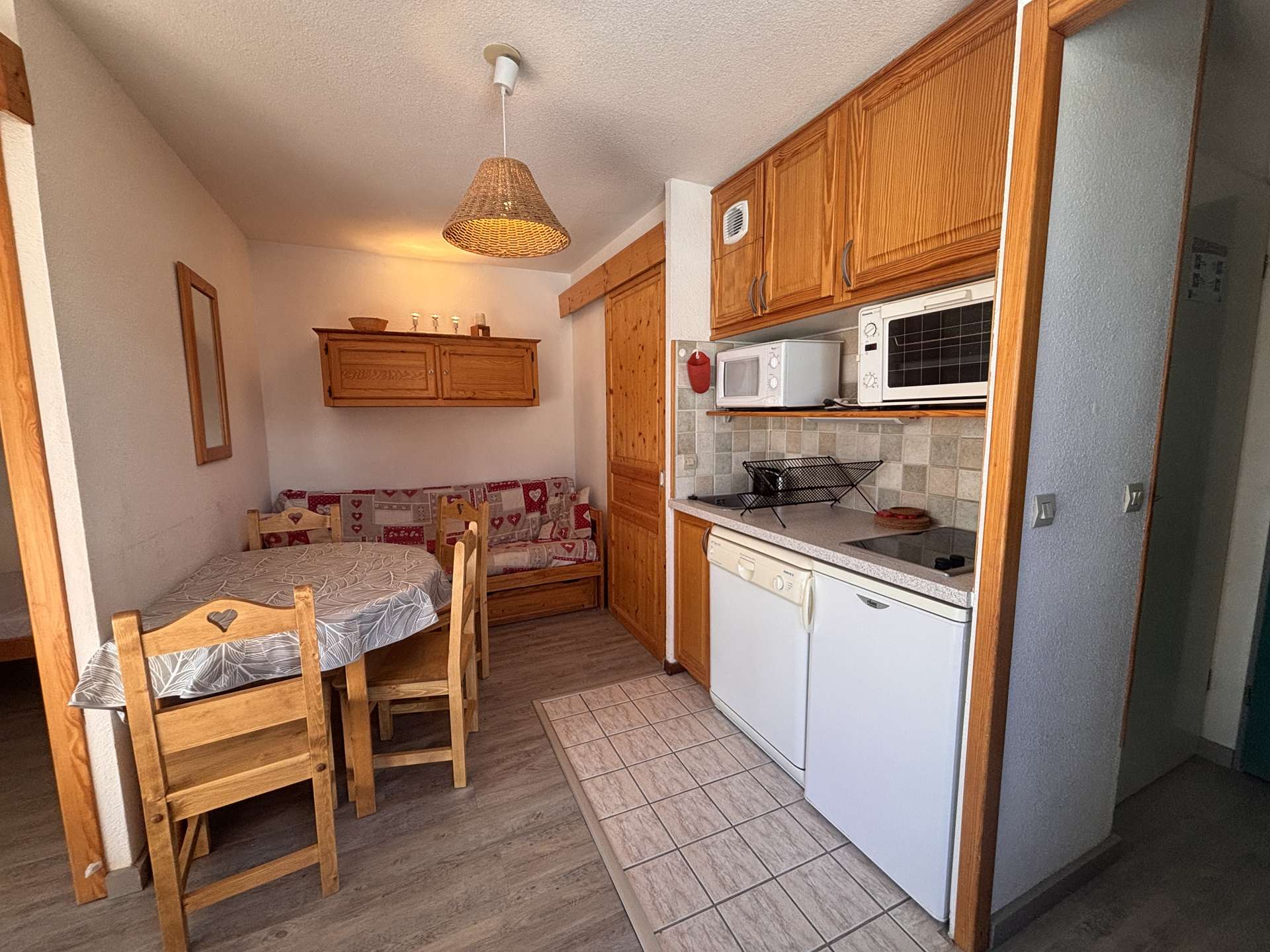 2 Pièces 4/5 pers - LES DRUS - 409DR - PLAGNE SOLEIL - ref 409DR - 4