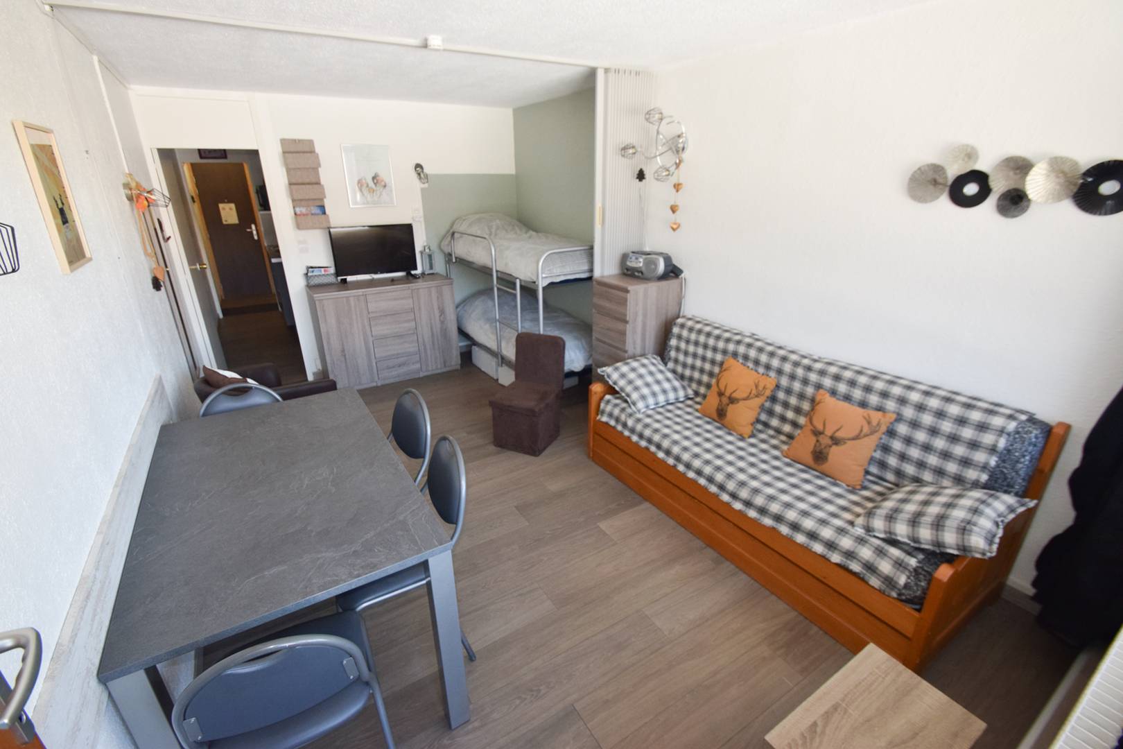 Studio divisible 4 pers - LE PLEIN SUD- PLAGNE CENTRE - ref 027PL - 1