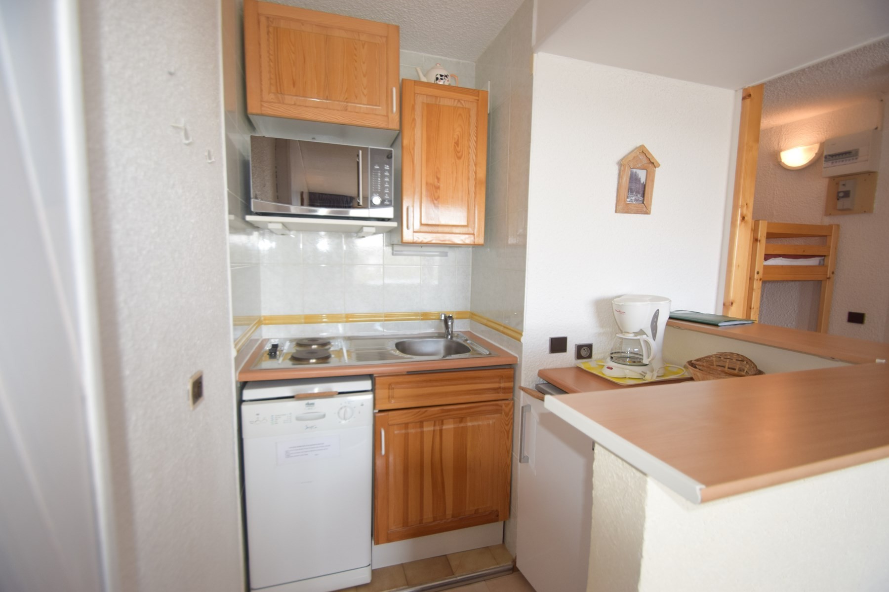 Studio cabin 3/4 people - LE SQUAW VALLEY - Plagne Villages - ref 014SQ - 4