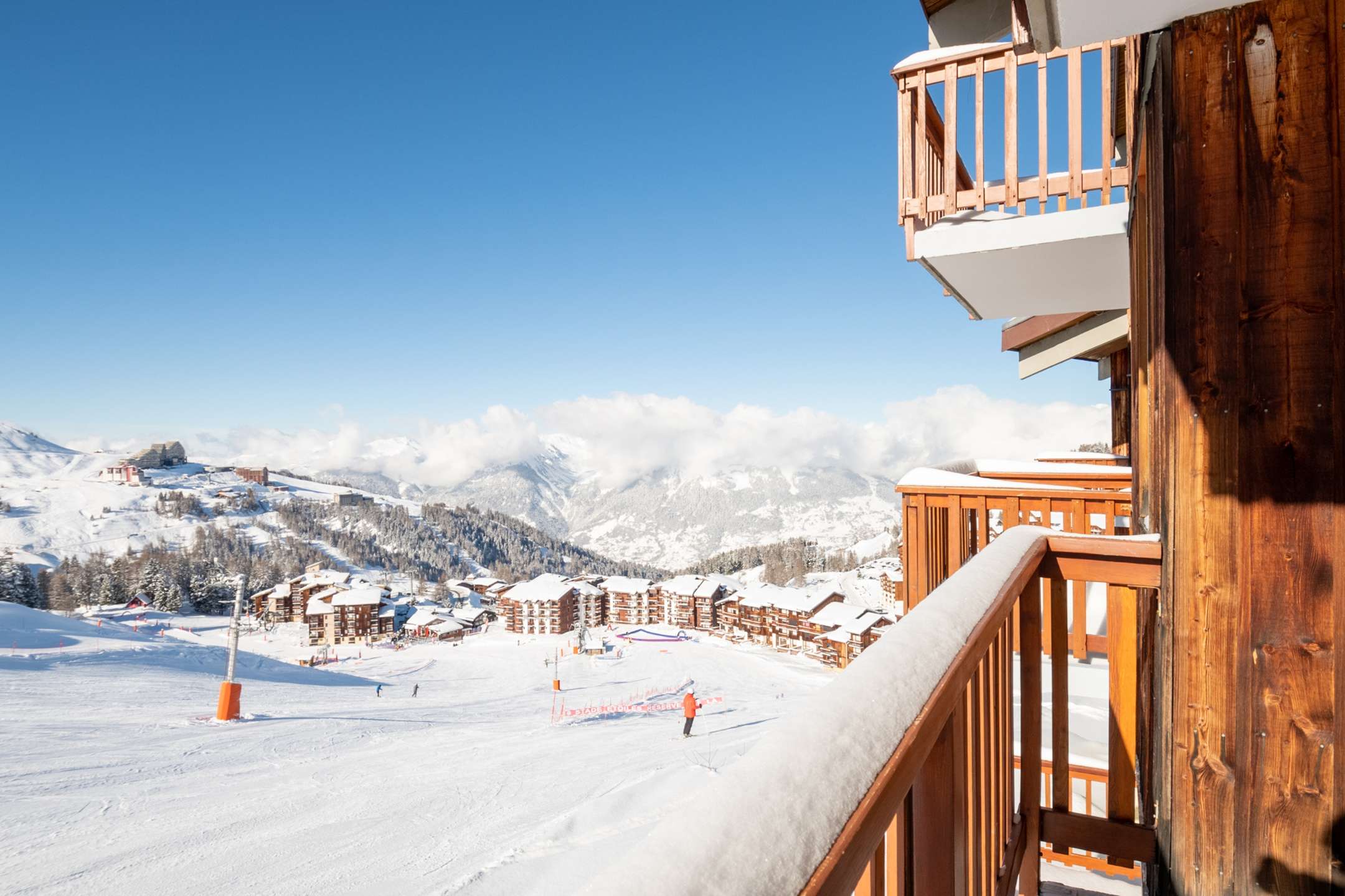 Studio divisible 4/5 pers - LE BELVEDERE - PLAGNE VILLAGES - ref 026BE - 10