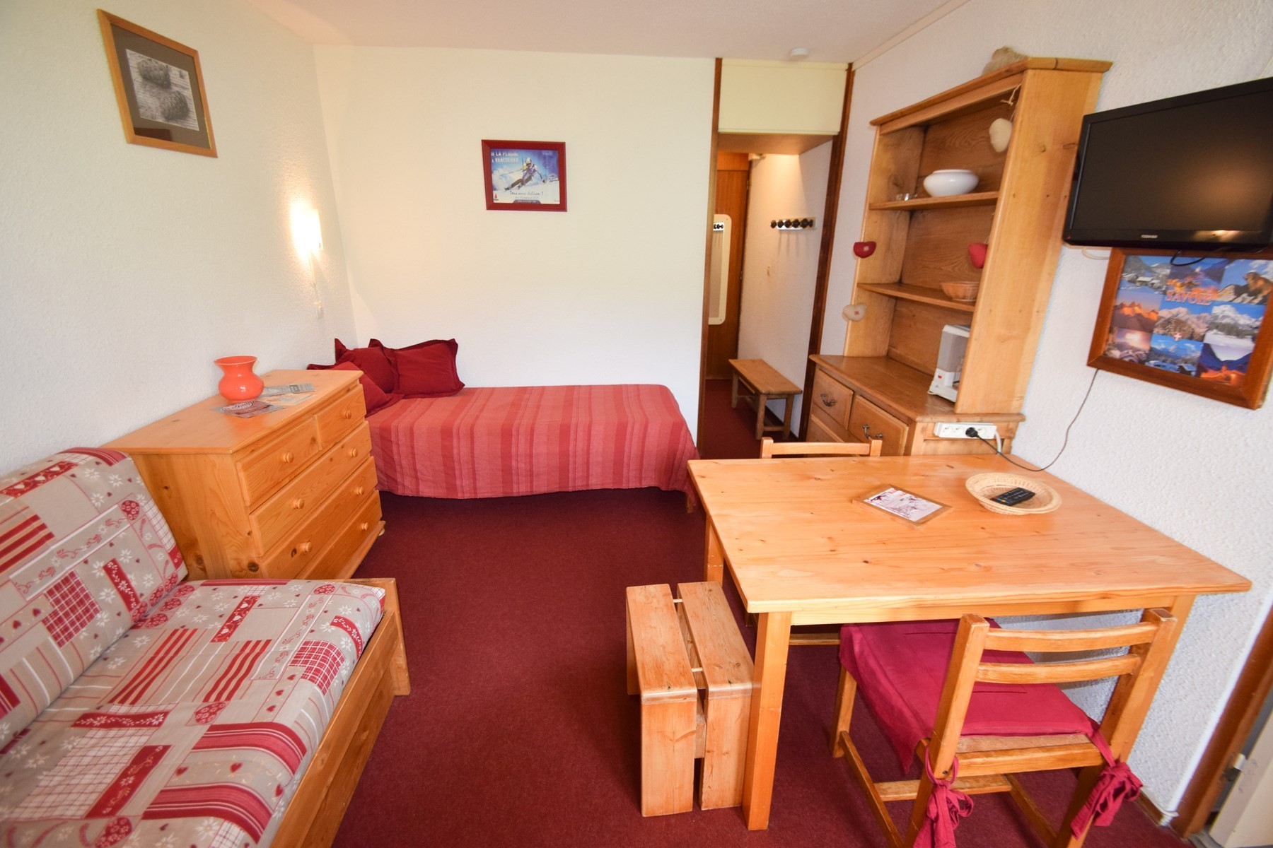 Studio 2/3 pers - LES HAMEAUX 1 - PLAGNE VILLAGES - ref 244H1 - 4